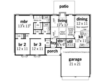 Floor Plan, 021H-0032