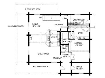 1st Floor Plan, 012L-0069