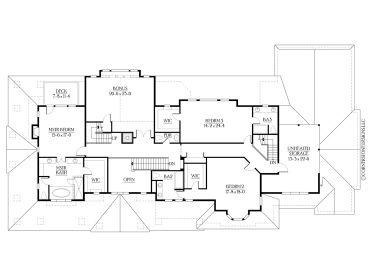 2nd Floor Plan, 035H-0039