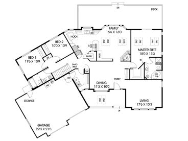 Floor Plan, 013H-0023