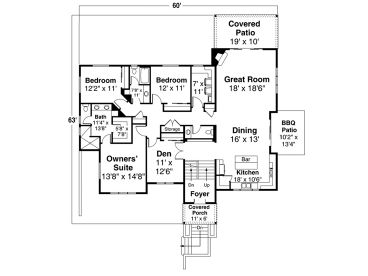 Floor Plan, 051H-0341