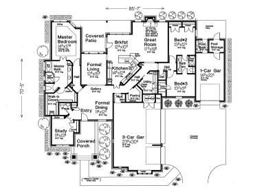 Floor Plan, 002H-0142