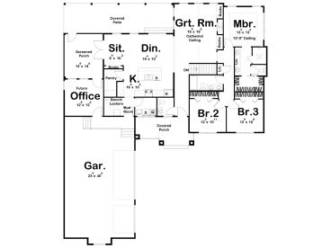 Floor Plan, 050H-0260