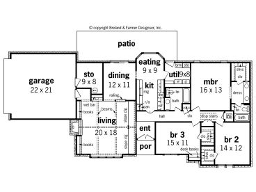 Floor Plan, 021H-0206