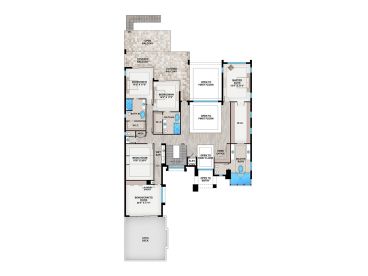 2nd Floor Plan, 070H-0025
