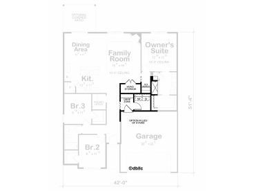 Opt. Floor Plan, 031H-0529