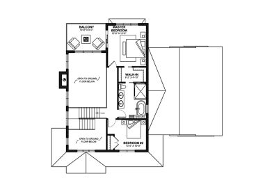 2nd Floor Plan, 027H-0547