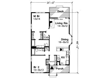 Floor Plan, 022H-0009