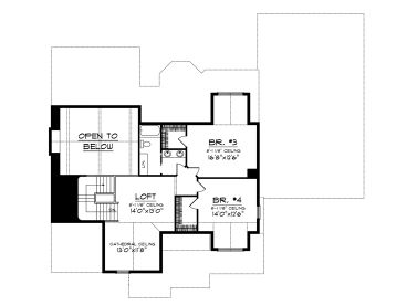 2nd Floor Plan, 020H-0267