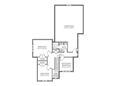2nd Floor Plan, 067H-0019