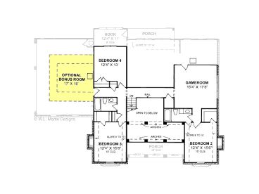 2nd Floor Plan, 059H-0049