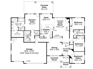 Floor Plan, 051H-0286