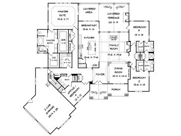 Floor Plan, 019H-0160