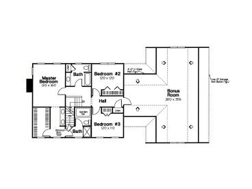 2nd Floor Plan, 047H-0043