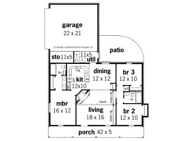Floor Plan, 021H-0022