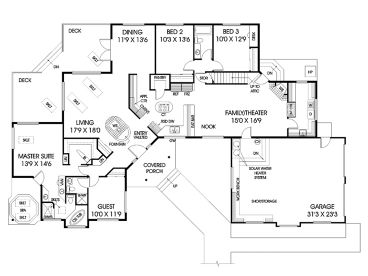 Floor Plan, 013H-0022