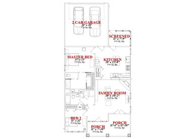 Floor Plan, 073H-0123