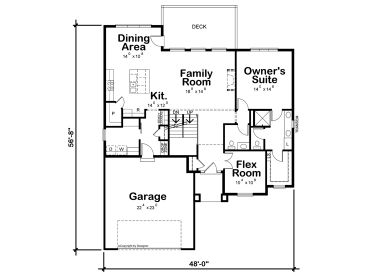1st Floor Plan, 031H-0472