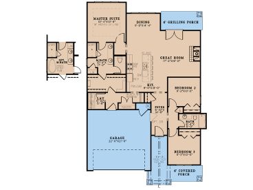 Floor Plan, 074H-0197