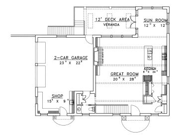 Floor Plan, 012H-0075