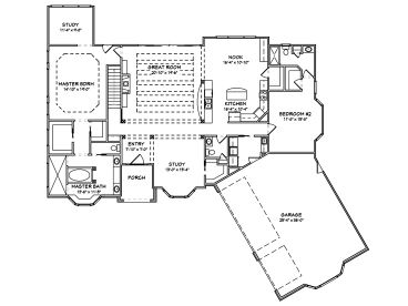 Floor Plan, 048H-0002