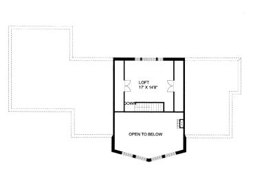 2nd Floor Plan, 012H-0087