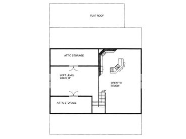 2nd Floor Plan, 012H-0234