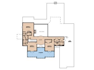 2nd Floor Plan, 074H-0098
