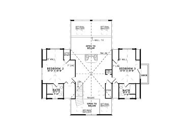 2nd Floor Plan, 025L-0020