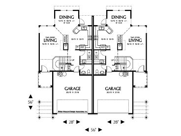1st Floor Plan, 034M-0001