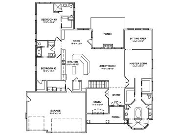 Floor Plan, 048H-0031