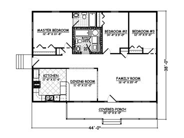 Floor Plan, 078H-0081