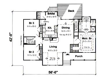 Floor Plan, 047H-0018