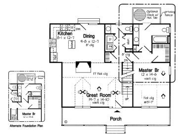 1st Floor Plan, 047H-0049