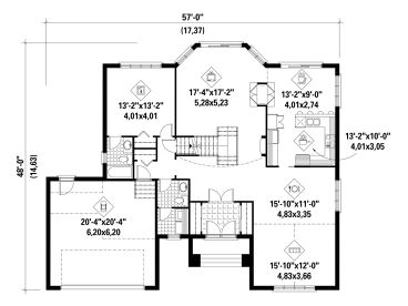 1st Floor Plan, 072H-0022