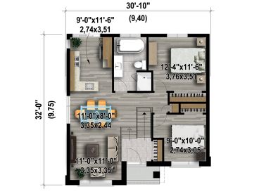 Floor Plan, 072H-0251