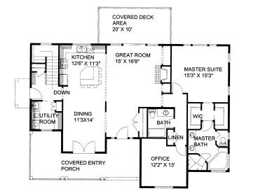 Floor Plan, 012H-0211