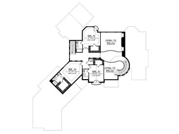 2nd Floor Plan, 020H-0431