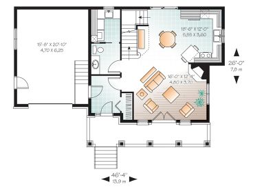 1st Floor Plan, 027H-0159