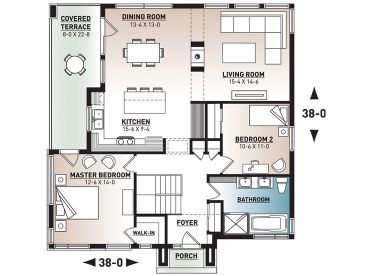 Floor Plan, 027H-0434