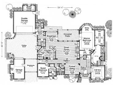 1st Floor Plan, 002H-0093