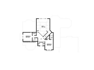 2nd Floor Plan, 007H-0115