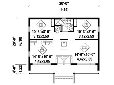 Floor Plan, 072H-0188