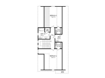 2nd Floor Plan, 062H-0113