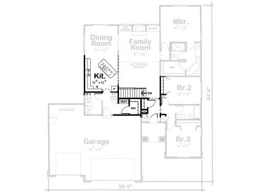 Opt. Floor Plan, 031H-0210