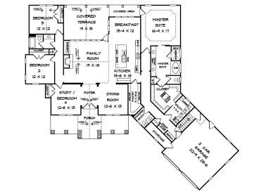 Floor Plan, 019H-0161