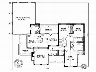 Floor Plan, 020H-0079