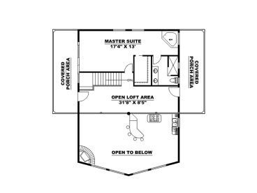 2nd Floor Plan, 012H-0301