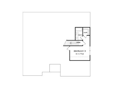 2nd Floor Plan, 019H-0218