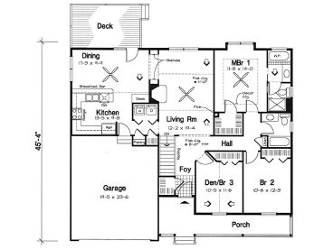 Floor Plan, 047H-0028